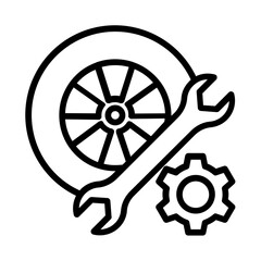 Obraz premium mechanics icon