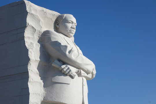 WASHINGTON DC - OCT 21: The Martin Luther King Jr Memorial located on the National Mall on the Tidal Basin in Washington DC on November 21, 2015. The memorial opened to the public on August 22, 2011.	