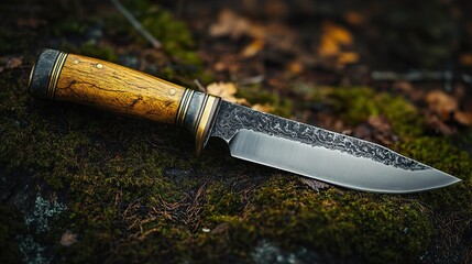 Forged Knife: Bushcraft & Hunting Blade