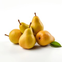 pears on a plate