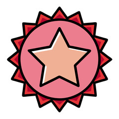 starburst seals icon design