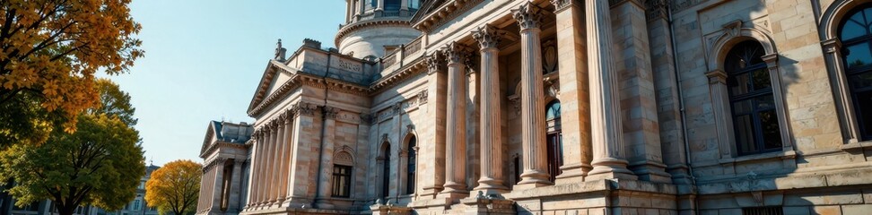Obraz premium Hartford State Capitol, close-up architectural detail , architectural detail, ornament