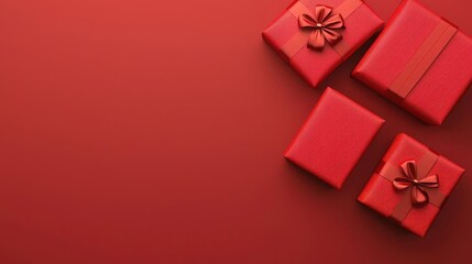 VIP Christmas sale promotional flyer, gold and red tones, luxury packaging, and exclusive text