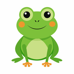 frog with a smile
