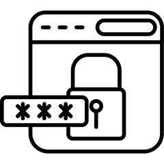 Data encryption Icon