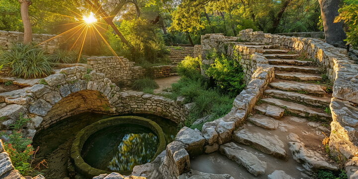 Afternoon Under the bright sun Austins Jacobs Well_010