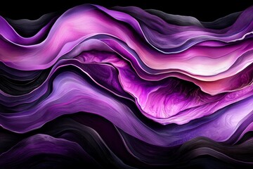 Obraz premium Abstract Purple Swirls Fluid Art Marble Texture Background Design