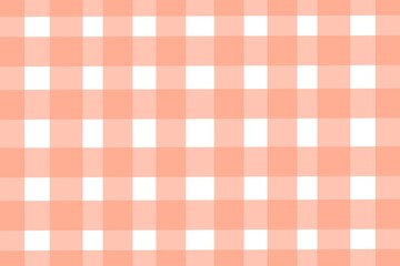 Orange squares background, orange gingham background, orange and white plaid, orange and white checkered pattern, square pattern, bright background, orange wallpaper, fabric, wrapping, textile, orange
