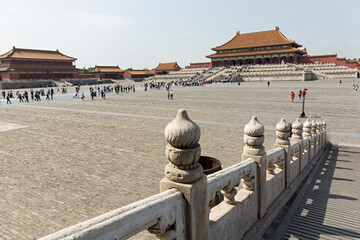 Paisaje de la Ciudad Prohibida, Beijing. China