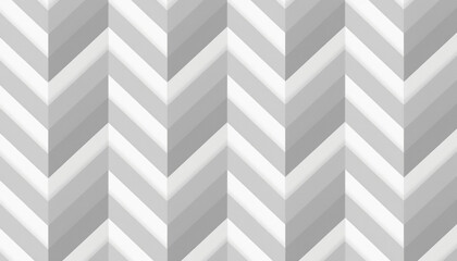 Stylish chevron pattern in shades of gray with a three-dimensional effect