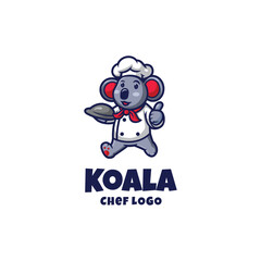 Koala Chef Logo Template