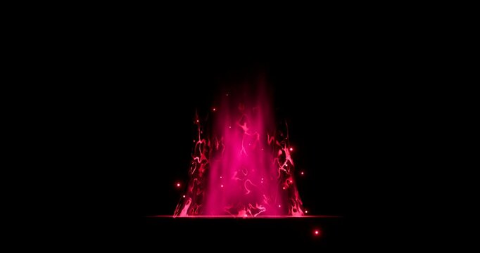 energy aura effect on black background