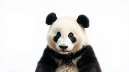 Naklejka premium Close-Up Portrait of a Panda