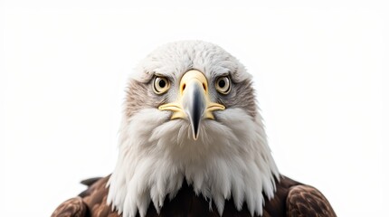 Fototapeta premium Close-Up Portrait of a Majestic Eagle