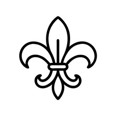 fleur de lis icon design