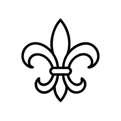 fleur de lis icon design