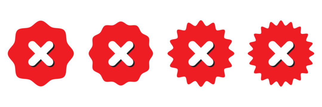 cancle wrong no mark icon symbol sign vectors