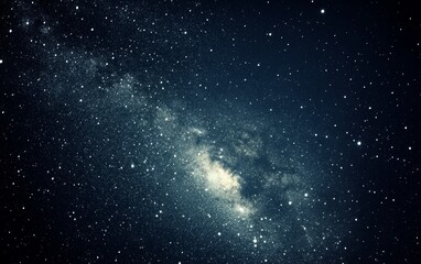 A stunning view of a galaxy filled with stars, showcasing the beauty of the universe.