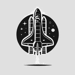 space shuttle vector