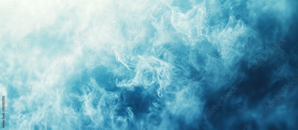 Poster blue gradient abstract background with soft textures and empty copyspace for creative text or design