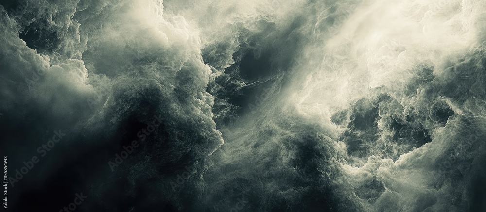 Poster dark moody abstract cloud background with copyspace for text and design elements