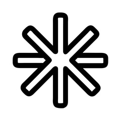 asterisk icon design