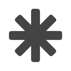 asterisk icon design