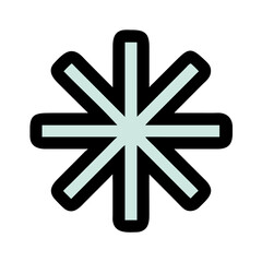 asterisk icon design