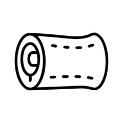 textile roll icon design