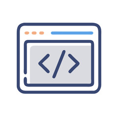 coding icon design