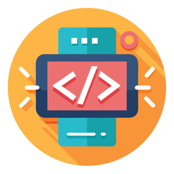 coding icon design