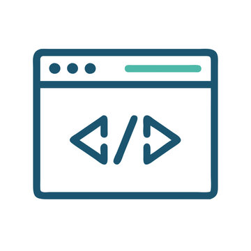 coding icon design