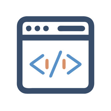coding icon design