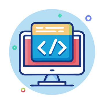 coding icon design
