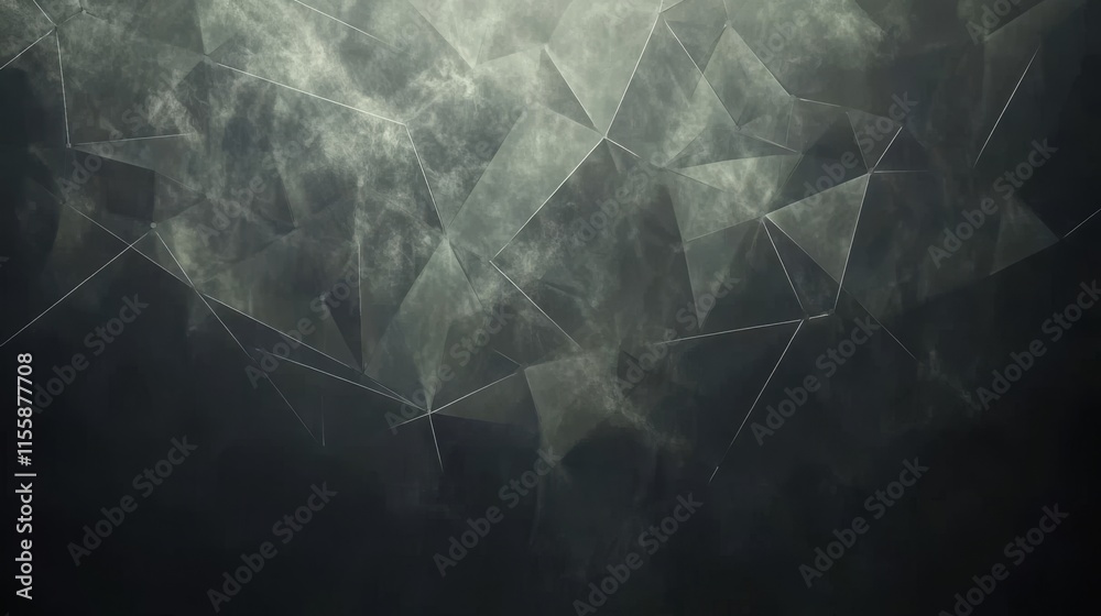Poster abstract blue digital background. big data visualization in a scientific context. complex big data c