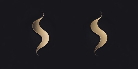 Obraz premium Stylized Letter S Monogram. Elegant and Modern Logo Design for Premium Brands