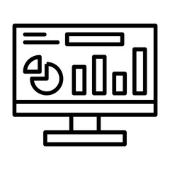 Online Statistics Icon
