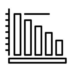 Decline Diagram Icon