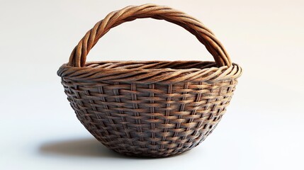 Rustic Wicker Basket: Handwoven Home Decor