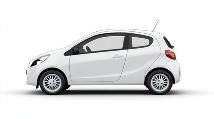 Compact Eco-Friendly City Car Design Displayed