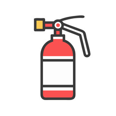 fire extinguisher icon design