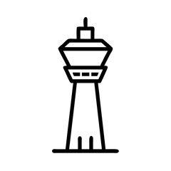observation tower icon design
