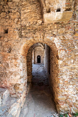 Interior Arches of Agia Sophia Church, Mystras