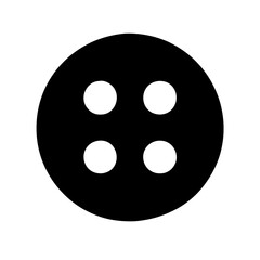 cloth button icon design