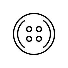 cloth button icon design