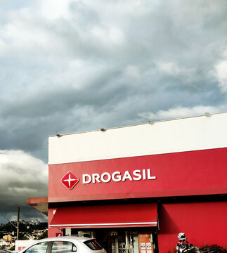 Drogasil branch pharmacy network. December, 24, 2024, Itabira, Minas Gerais, Brazil.