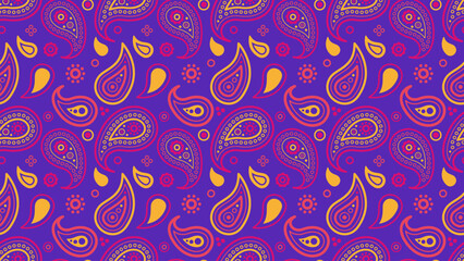 Textile flowing on paisley striped. Beauty old-fashioned in drawing wrapping. Embellishment sample and curl background.