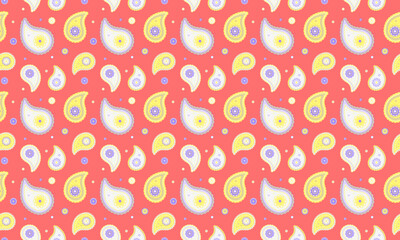 Rug textured at abstract swirl. Paisley stylish on hand-drawn shirt. Tile decorative of sketch beauty.