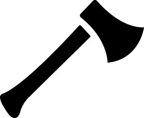 Axe key vector icon. Simple setting tool flat vector icon for web design on white background. service icon. Settings and repair, service sign - stock. Mechanic spanner vector.