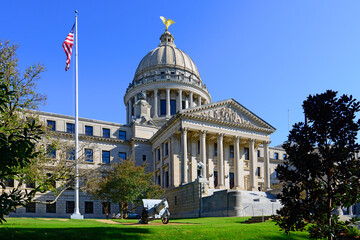 State Capitol Capital Building Jackson Mississippi MS US